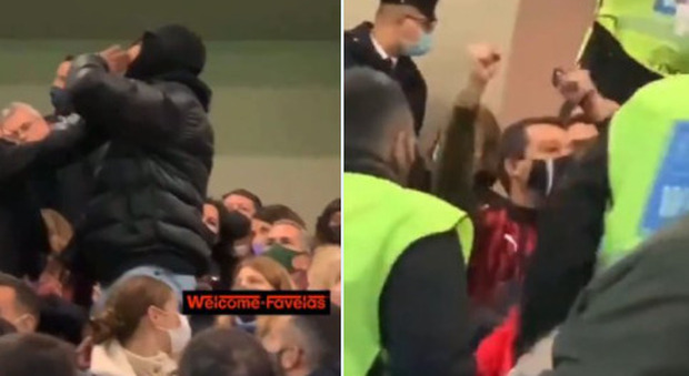 Ghali contro Salvini, lite in tribuna a San Siro. Lega: «Matteo aggredito verbalmente, il Milan si è scusato»