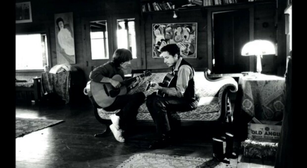 George Harrison e Bob Dylan, 1970