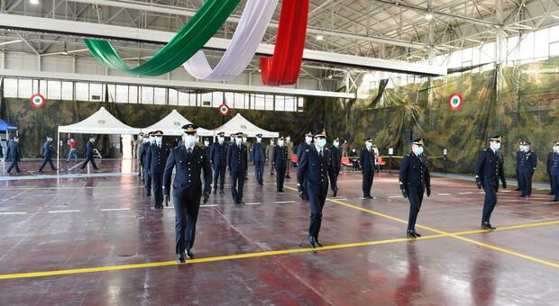 Aeronautica, brevettati 31 nuovi piloti militari all'aeroporto di Frosinone