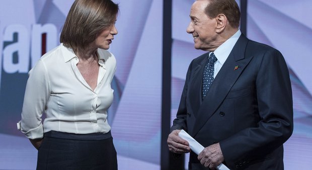 Berlusconi litiga con Bianca Berlinguer: mi alzo e me ne vado. Poi annuncia: dopo il 4 decido se lasciare la politica