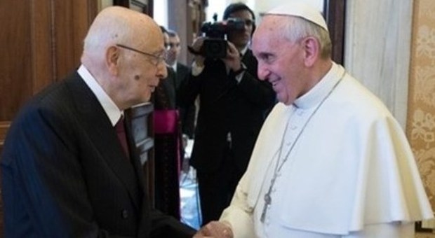 Napolitano in Vaticano dal Papa
