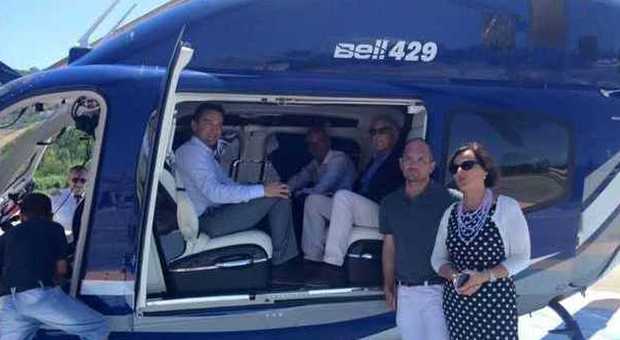 Monteprandone, elicotteri di lusso per gli Emirati ​prodotti nel Piceno