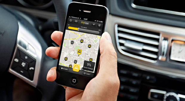 La App mytaxi è la più grande piattaforma europea per riservare taxi on line