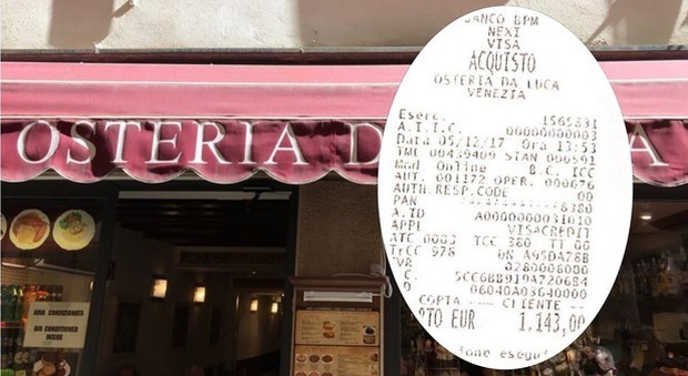 Quattro bistecche e una frittura a 1100 euro a Venezia, multa di 20mila euro all'osteria: ecco perché