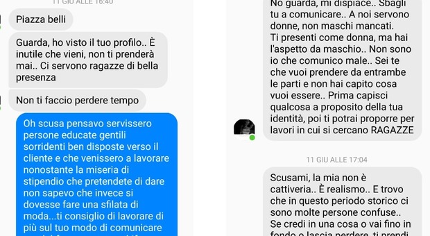 Roma, ragazza lesbica rifiutata al colloquio di lavoro: «A noi servono donne, non maschi mancati»
