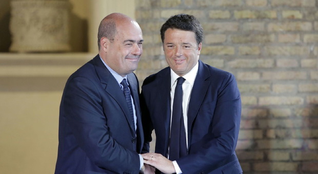 Renzi-Zingaretti, segnali d'intesa sul nuovo centrosinistra
