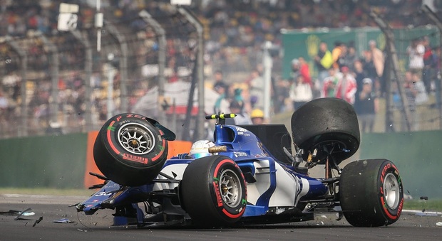 F1: Gp Cina, incidente per Giovinazzi sul rettilineo del traguardo