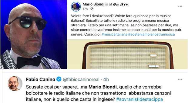 Mario Biondi: «Boicottate le radio che trasmettono musica straniera». La risposta: «Ma non canti in inglese?»