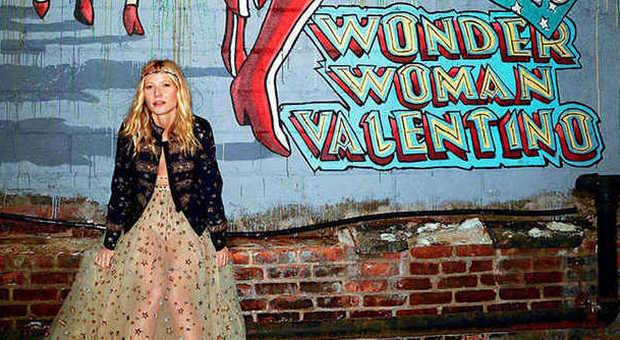 Valentino crea per Gwyneth Paltrow una collezione da Wonder Woman