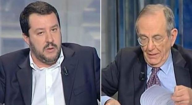 Salvini a Padoan: "Quanto costa un litro di latte?". Arriva la replica su Twitter