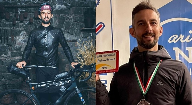 Il veneziano Andrea Boscolo campione italiano di ciclismo estremo: «Dieci gare da 600 chilometri e dislivello di 10mila metri»