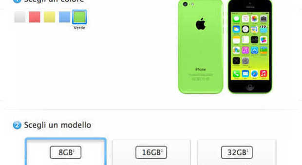 L'iPhone 5C da 8GB sbarca in Italia: sarà il più economico