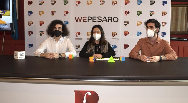 La presentazione del torneo di Rubik a Pesaro