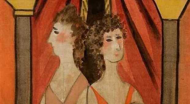 Pablo Picasso, La loge (Le Balcon), 1921, olio su tela.