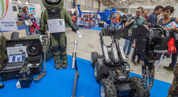 Maker Faire 2018, Rov Defender, il robot dell'Aeronautica Militare contro bombe e attacchi chimico-radioattivi