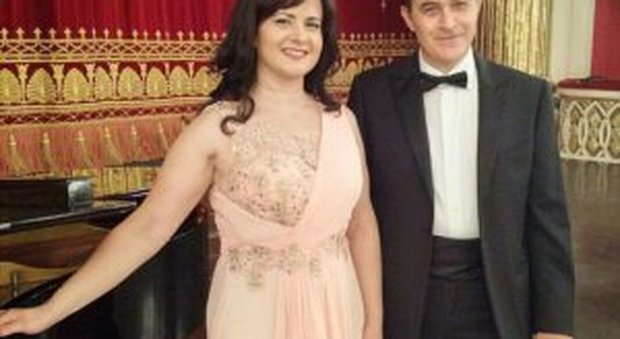Il soprano Olga De Maio e il tenore Luca Lupoli