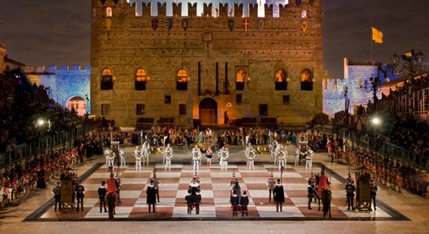 Partita a scacchi Marostica