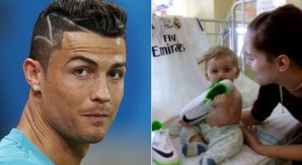 Cristiano Ronaldo, il nuovo taglio di capelli 'dedicato' al piccolo Erik Ortiz