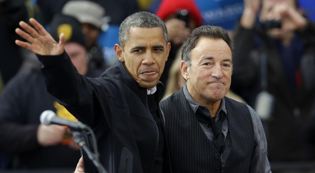 Springsteen con Obama