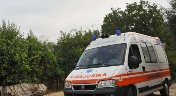 Ambulanza in campagna
