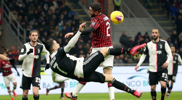 Juventus-Milan di Coppa Italia rinviata «per rischio contagio incontrollato»