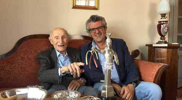 L'avvocato Giuseppe Mancini insieme a Mauro Silvestri