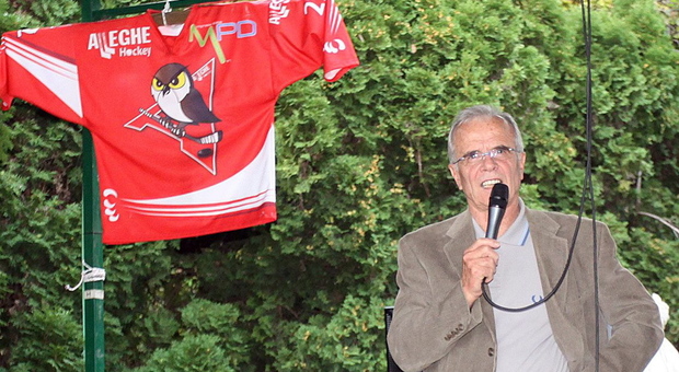 Addio al presidente dell'Hockey Alleghe Renato Rossi