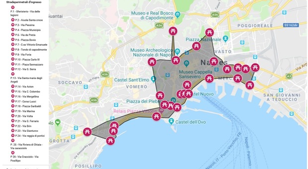 Torna la domenica ecologica a Napoli, orari e mappa dello stop al traffico