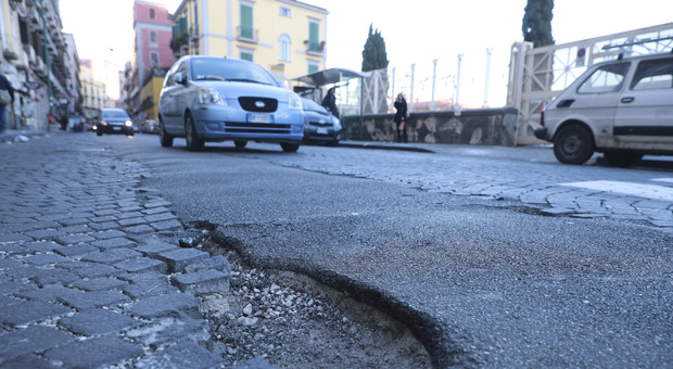 «Corso Emanuele, qui l’asfalto è un ricordo»