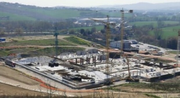La nuova sede dell'Inrca che ospiterà anche l'ospedale di rete di Ancona
