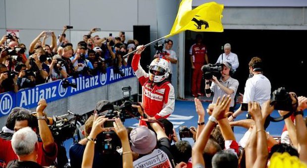 La Ferrari ritorna alla vittoria Vettel vince il Gp della Malesia