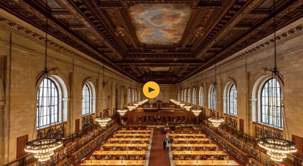 New York Public Library, il video in time lapse: 52.000 libri sistemati in due minuti