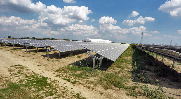 L'impianto fotovoltaico a terra di Canaro