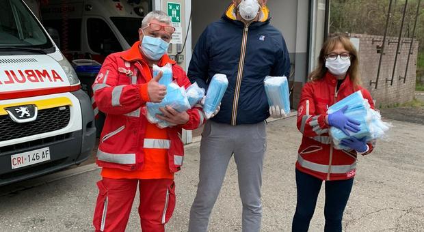 immagine Mascherine a chi è in prima linea, il cuore grande della Ternana