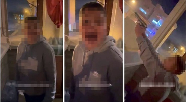 Bambino insulta Conte e spara dalla finestra, i genitori denunciati dopo il video sul web