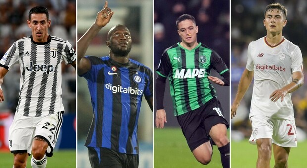Juve, Inter, Napoli, Roma: è rivoluzione d'attacco. A caccia dei gol scudetto