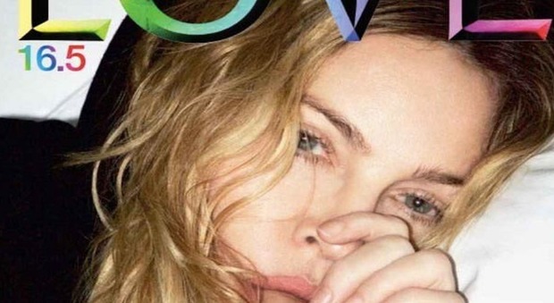 Madonna teen-grunge sulla copertina di Love Magazine