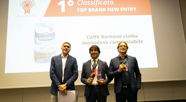 Caffè Borbone si classifica come Top Brand nella sessione New Entry ai Brand Award