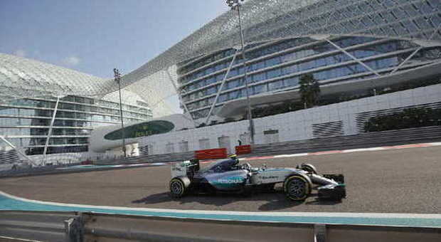 Gp Abu Dhabi, Rosberg domina le terze libere: Hamilton secondo