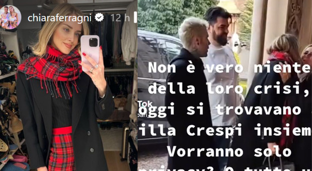 Chiara Ferragni e Fedez in crisi? «Non è vero niente», sul web il video che li mostra insieme (ma prima lei ha tolto la fede)