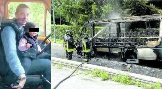 Ariccia, il bus va in fiamme: Luana, ​32enne autista, salva i passeggeri