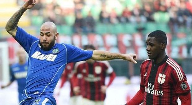 Milan-Sassuolo 1-2, espugnato S.Siro Sansone e Zaza in rimonta