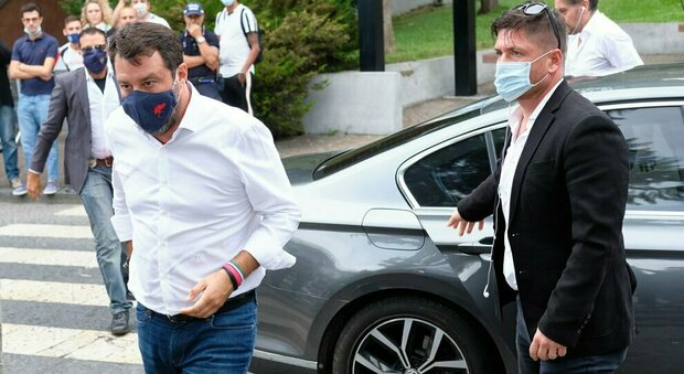 Matteo Salvini, Catania blindata e lui si allena con la Bongiorno per l’udienza in tribunale