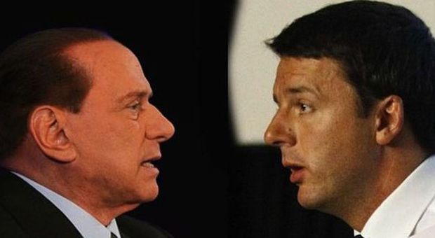 Renzi e Berlusconi, faccia a faccia tv a Virus? Il premier lo vorrebbe, ma il Cav dice di no