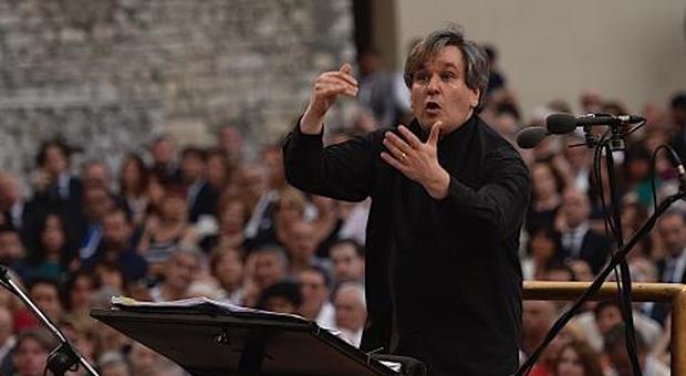 Antonio Pappano, il 12 agosto dirige l'orchestra filarmonica di Benevento a Castelfranco in Miscano