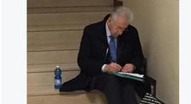 Mario Monti in ospedale