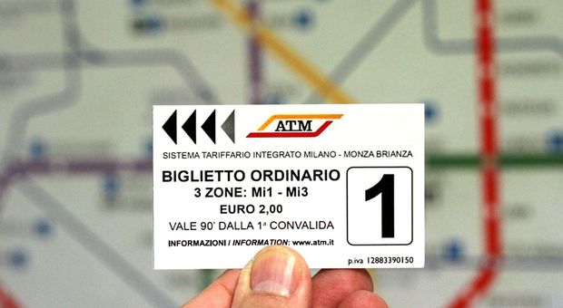Milano, da oggi il biglietto Atm costa due eur. Il vademecum del nuovo sistema di tariffe