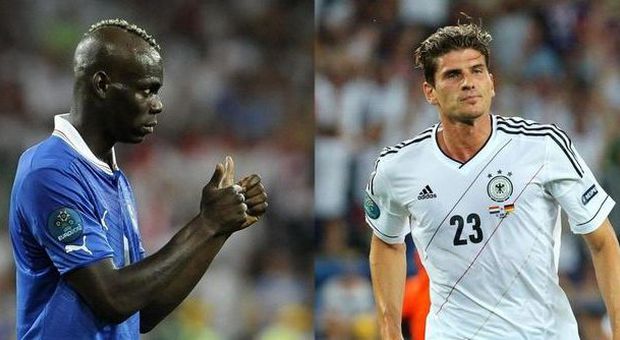 Germania-Italia, Mario contro Mario: sfida Balotelli-Gomez