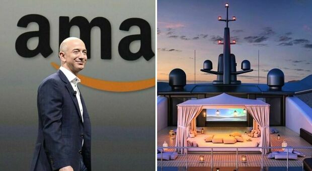 SHOWCASE - Jeff Bezos, il suo nuovo superyatch sarà tanto grande da necessitare di uno yatch di supporto con eliporto