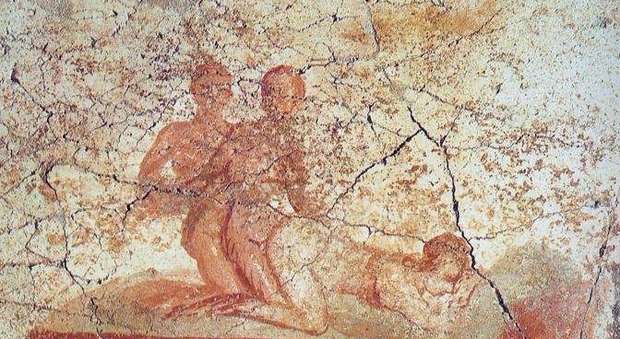 Pompei vietata ai minori: sì alle visite agli affreschi erotici delle Terme Suburbane
